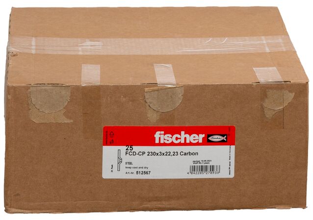 Packaging: "fischer cutting disc FCD-CP 230 x 3 x 22,23 CARBON"