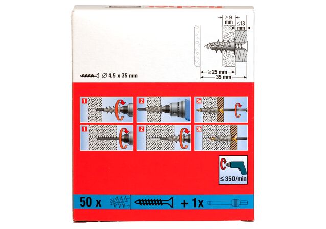 Emballasje: "fischer Driva nylon GKS (NOBB 26781807)"