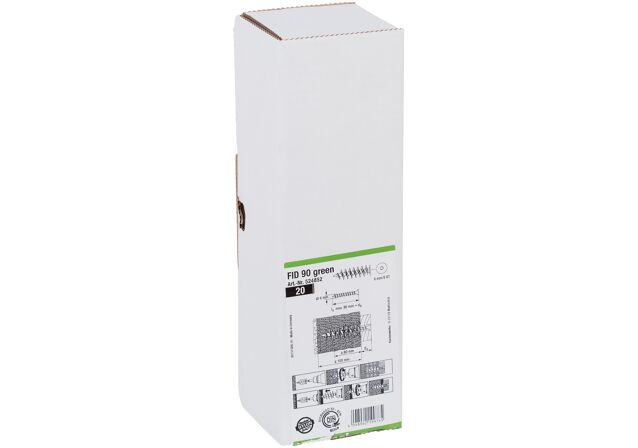 Packaging: "Дюбель для термоизоляции FID Green 90"