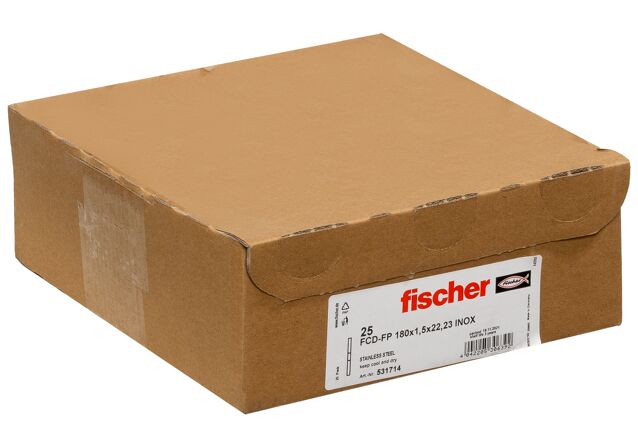 Packaging: "fischer Kesme diski FCD-FP 180x1,5x22,23 plus"