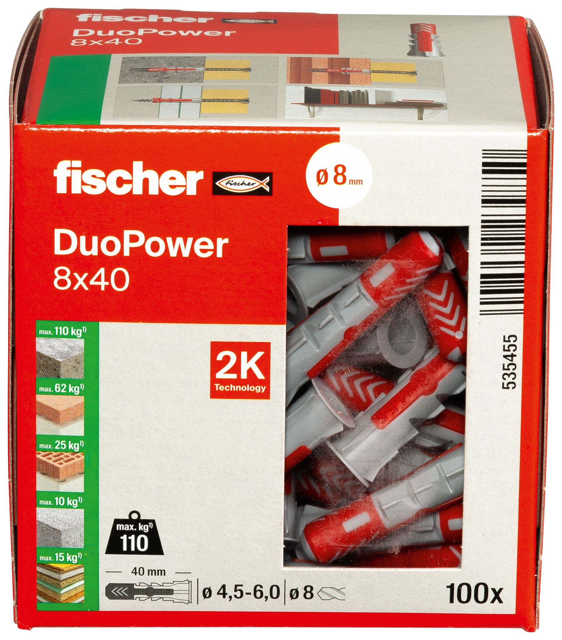 fischer DuoPower 8 x 40 LD