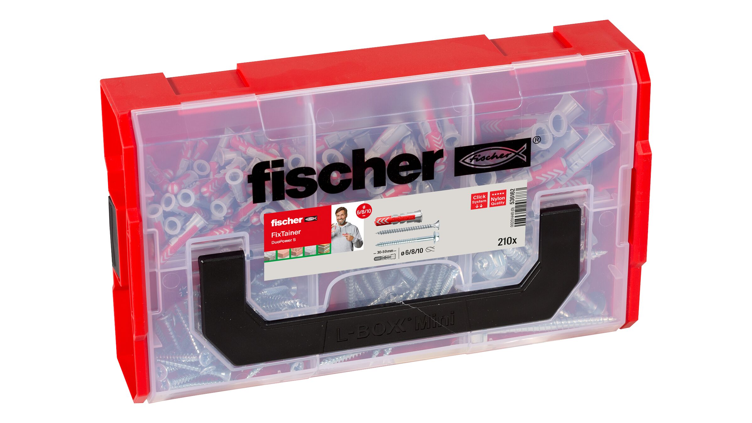 fischer FixTainer - DuoPower and screws