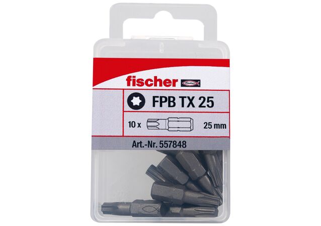 Συσκευασία: "fischer FPB TX25 Μύτη βιδώματος"