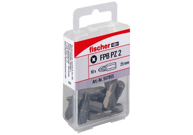 Packaging: "fischer Profi-bit FPB PZ2 (10 st.)"
