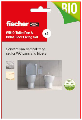 Packaging: "WB10 Toilet Pan Floor Fixing Set"