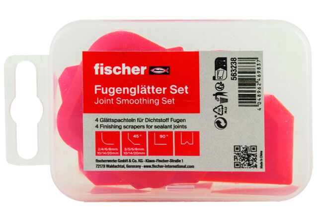Packaging: "fischer Smoothing Tools"