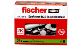 FISCHER 537633 DUOPOWER with open round hook