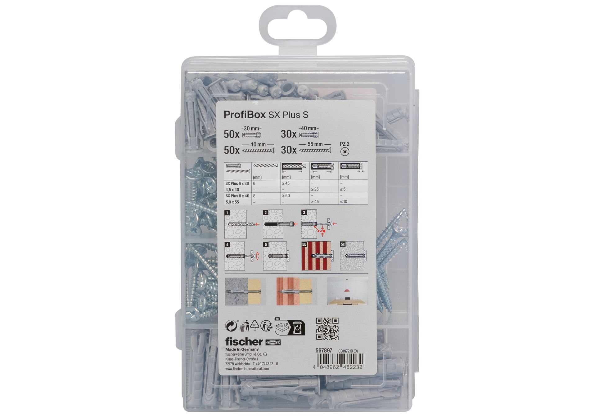 fischer Profi-Box SX Plus + Screws