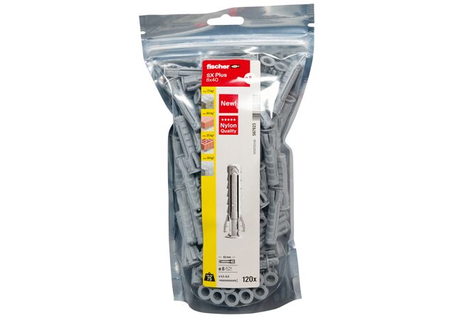 Packaging: "fischer Expansionsplugg SX Plus 8 x 40"