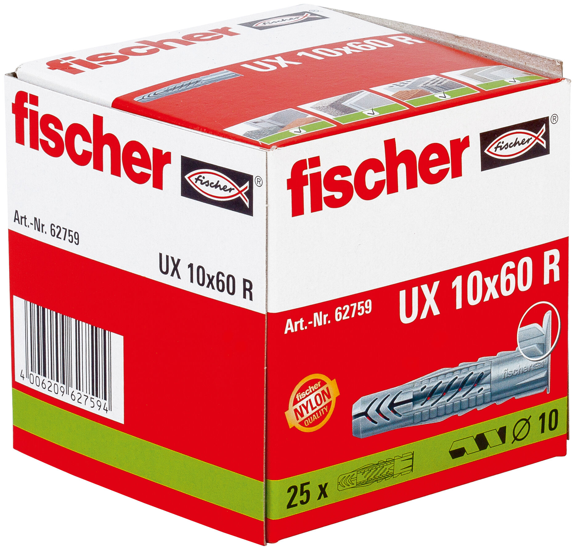 Fischer TAS Nylon UX 10 x 60R