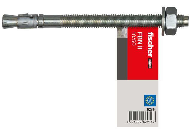 Packaging: "fischer bolt anchor FBN II 10/50 E item pricing"