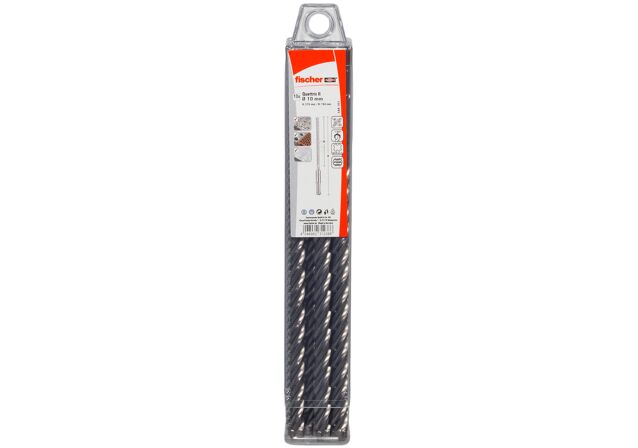 Packaging: "fischer Hammer drill Quattric II 8/150/215 S XP10"