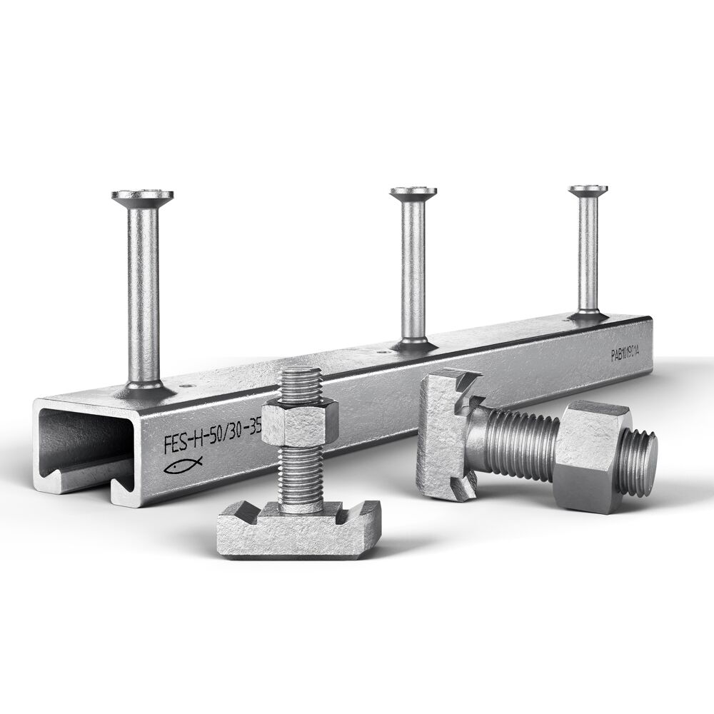 Base Frame Cast In Cast-in Channel System
