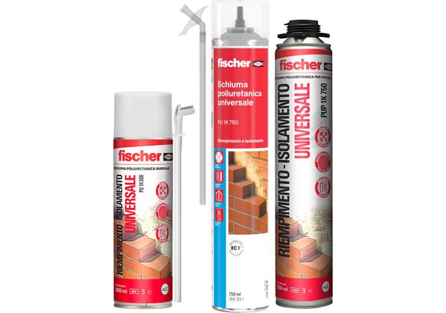 Foto Categoria: "Schiuma poliuretanica universale PU 1K / PUP 1K"