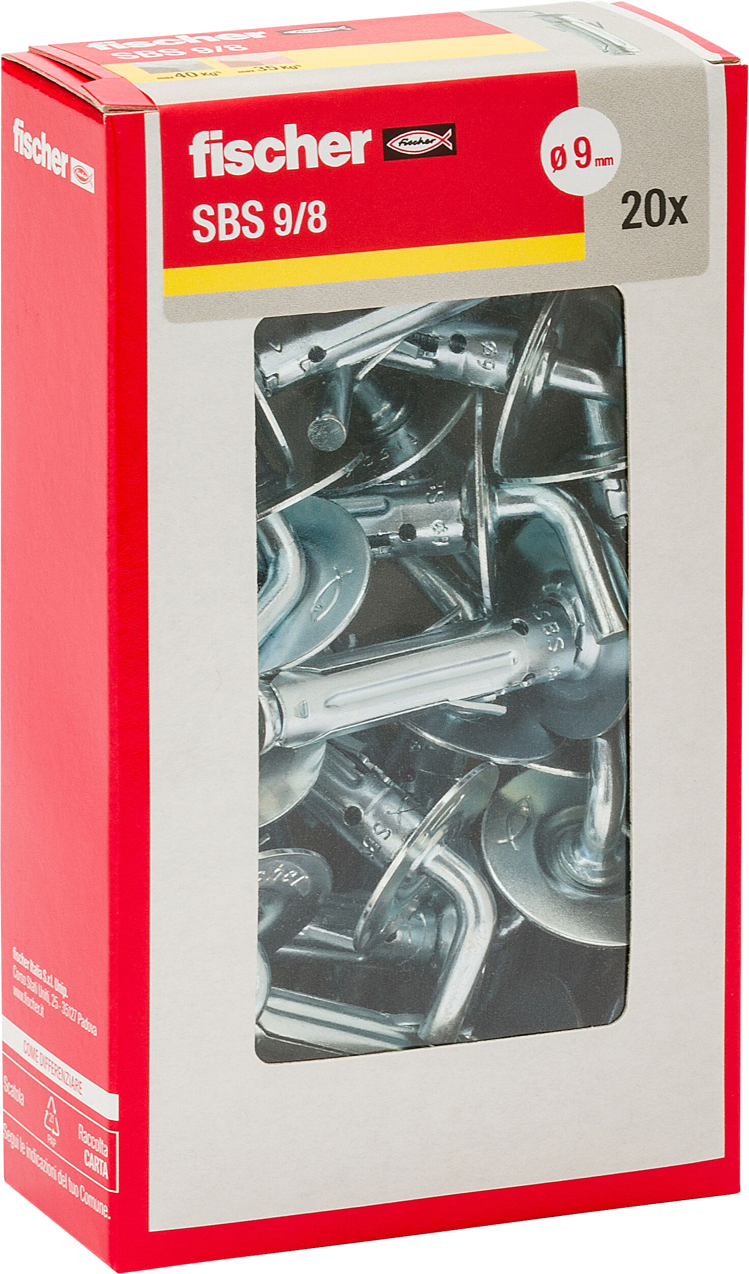 Confezione: "SBS 9/8 Y"