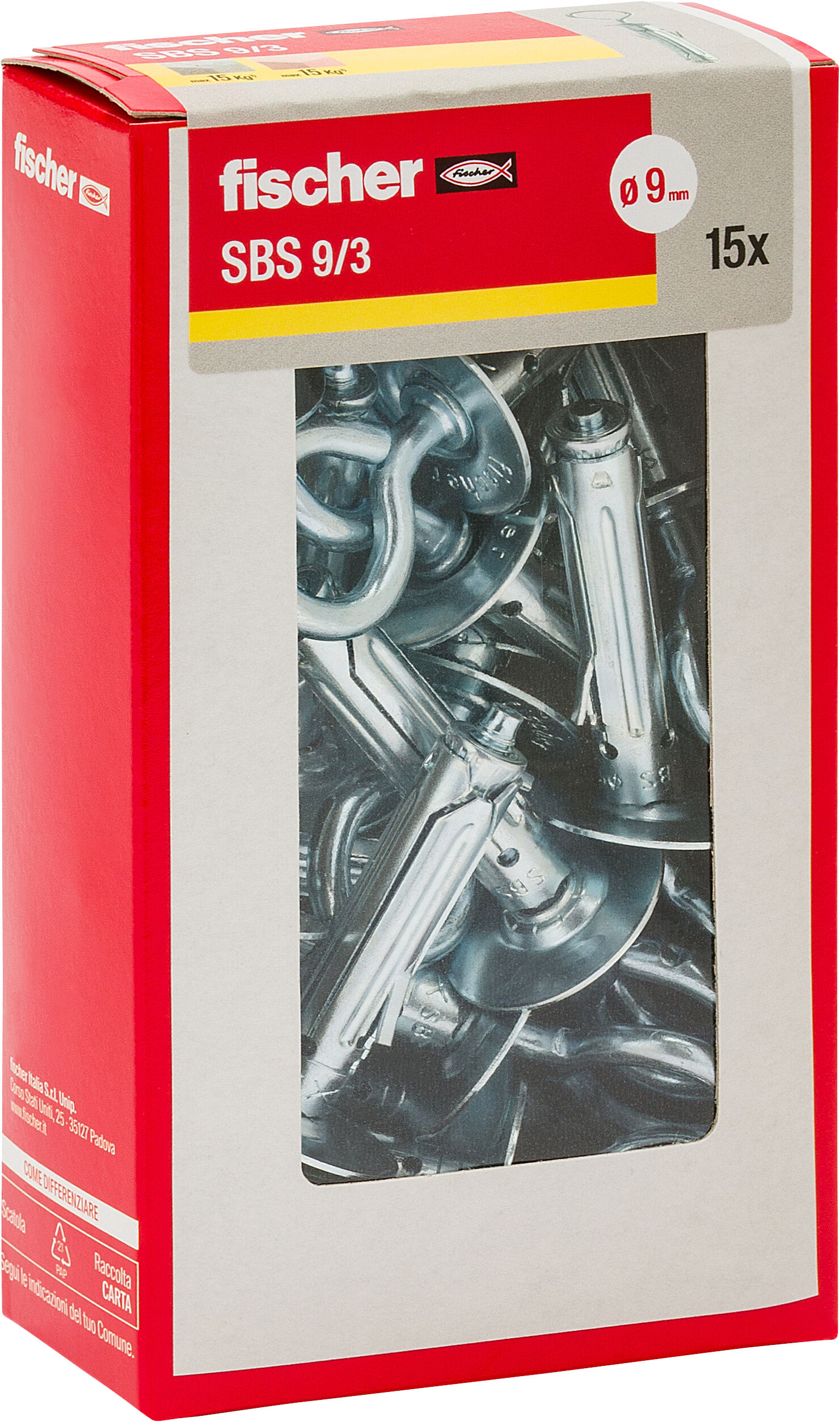 Confezione: "SBS 9/3 Y"