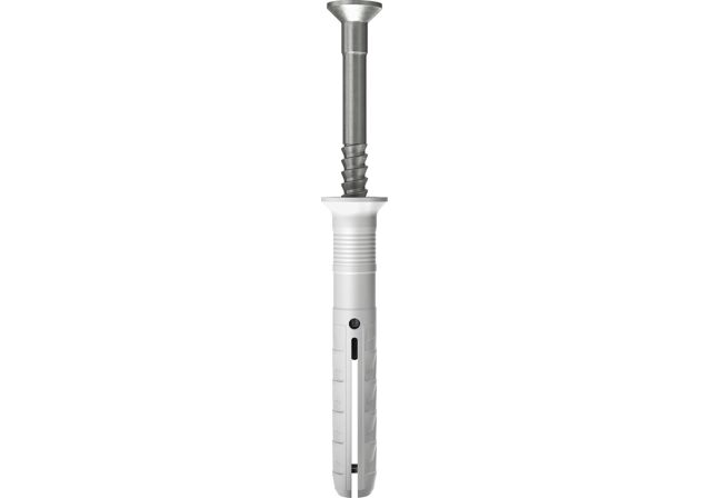 Foto Categoria: "N-S A2 Tassello in nylon con vite a chiodo premontata in acciaio inox A2"