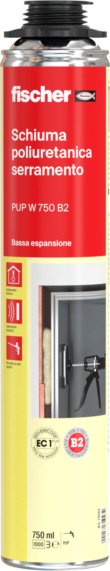 Schiuma poliuretanica serramento PUP W
