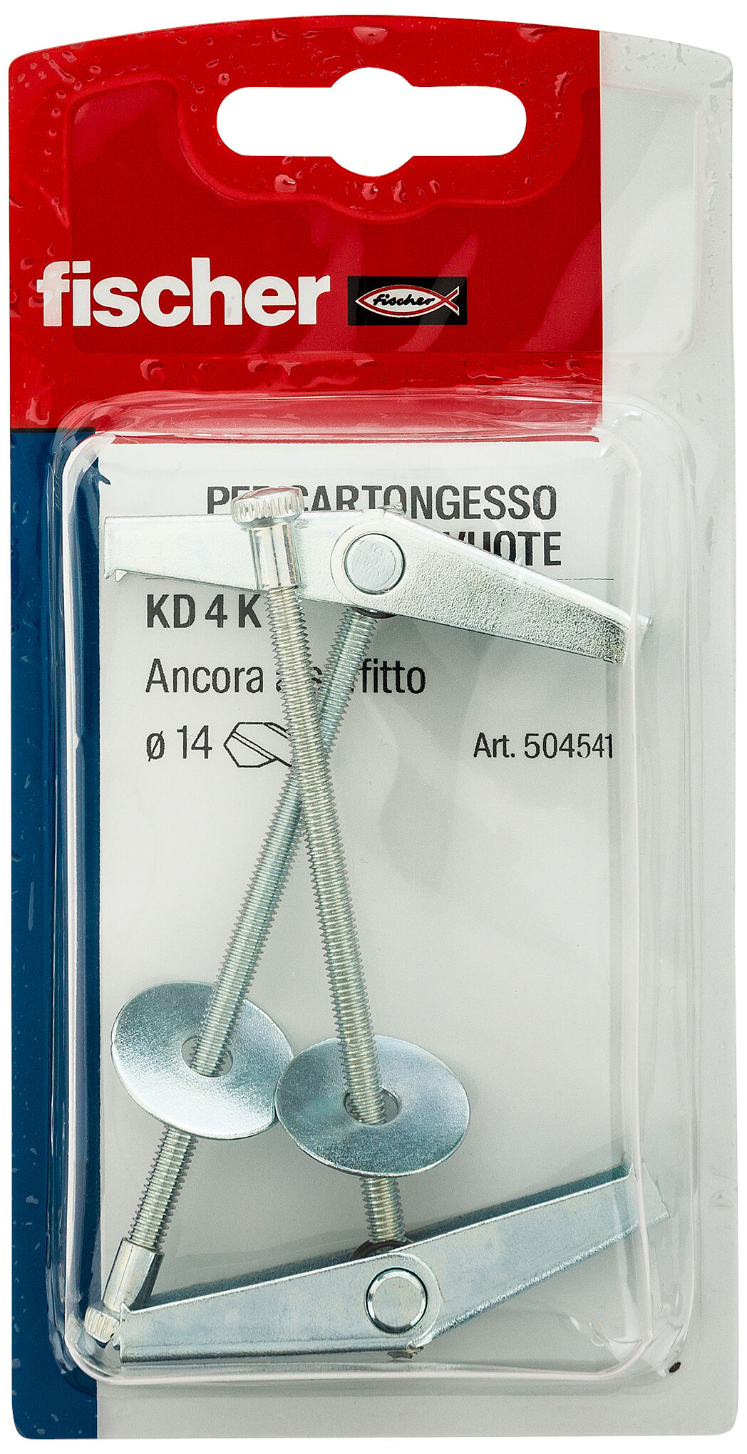 Confezione: "KD 4 K Fissaggio ad ancora"