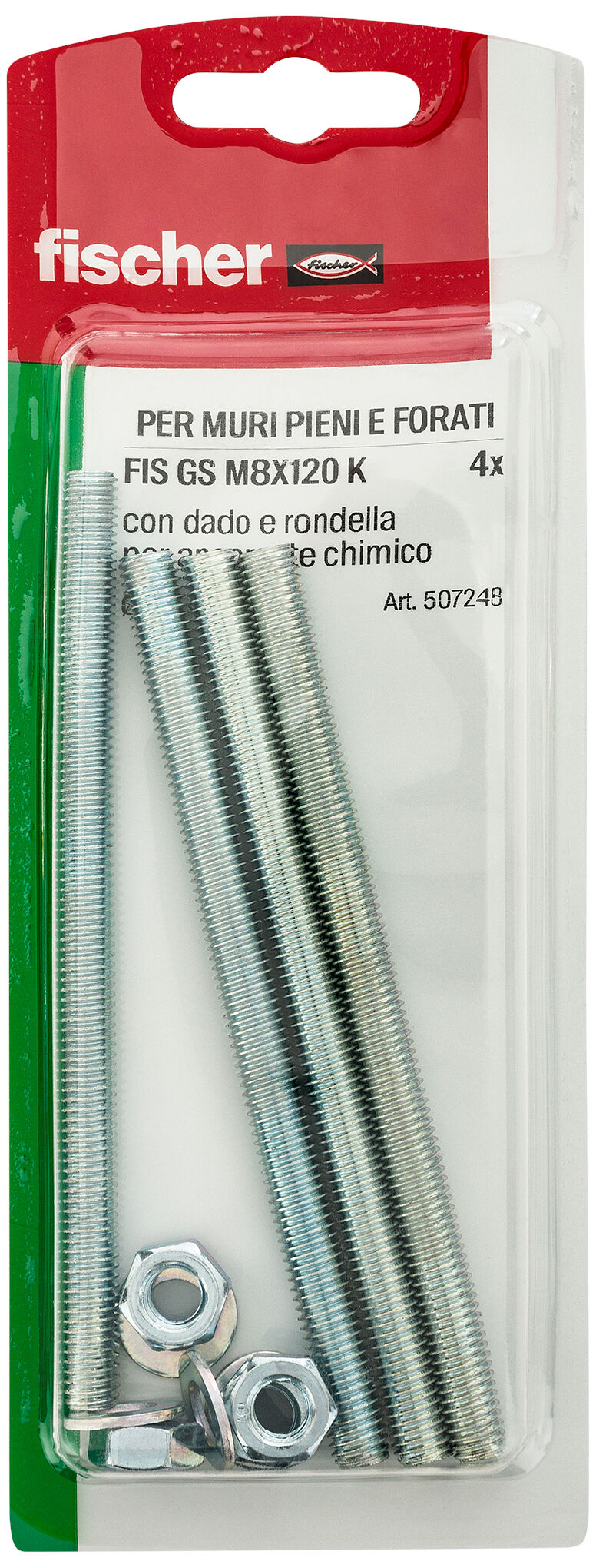 Confezione: "FIS GS M 8X120 K"