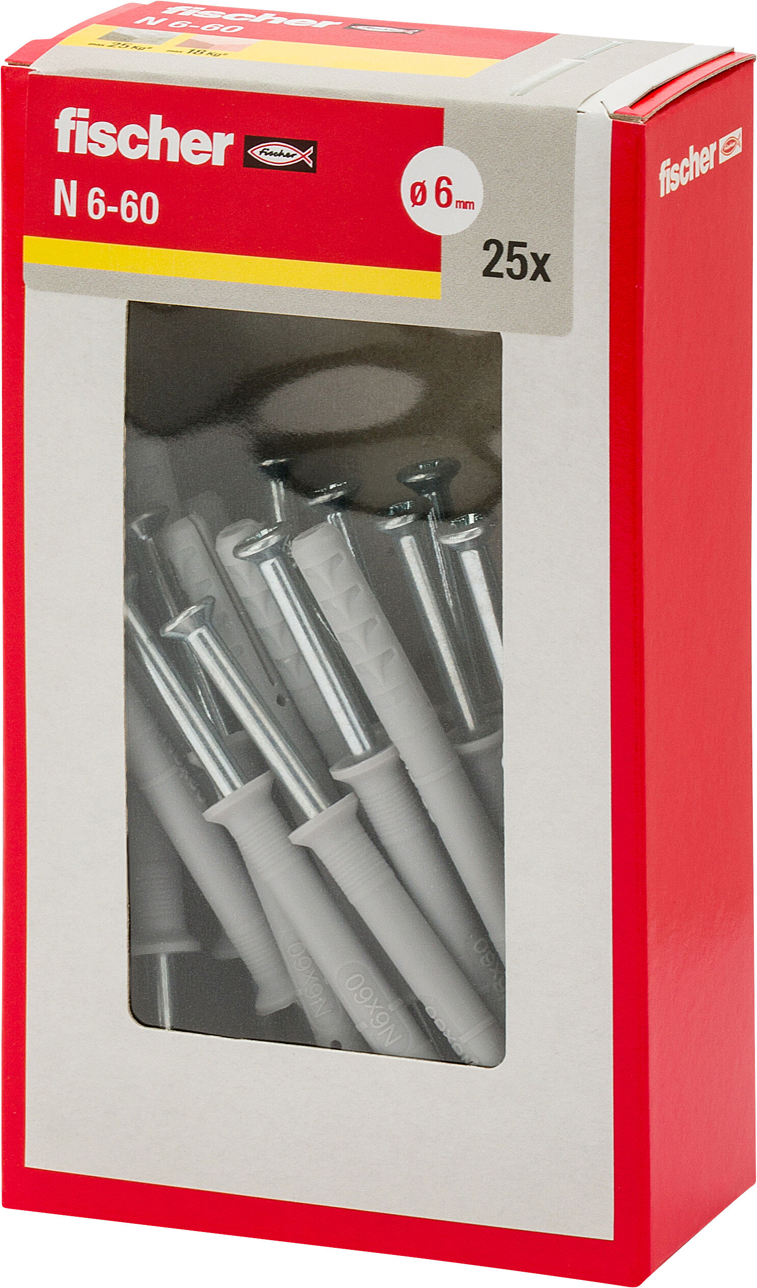 Confezione: "N 6x60 Y"