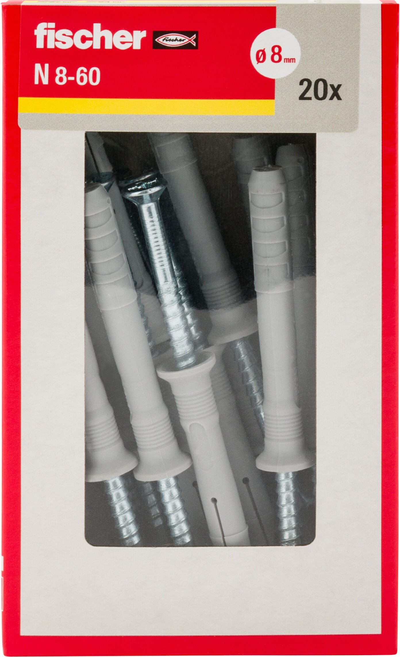 Confezione: "N 8x60 Y"