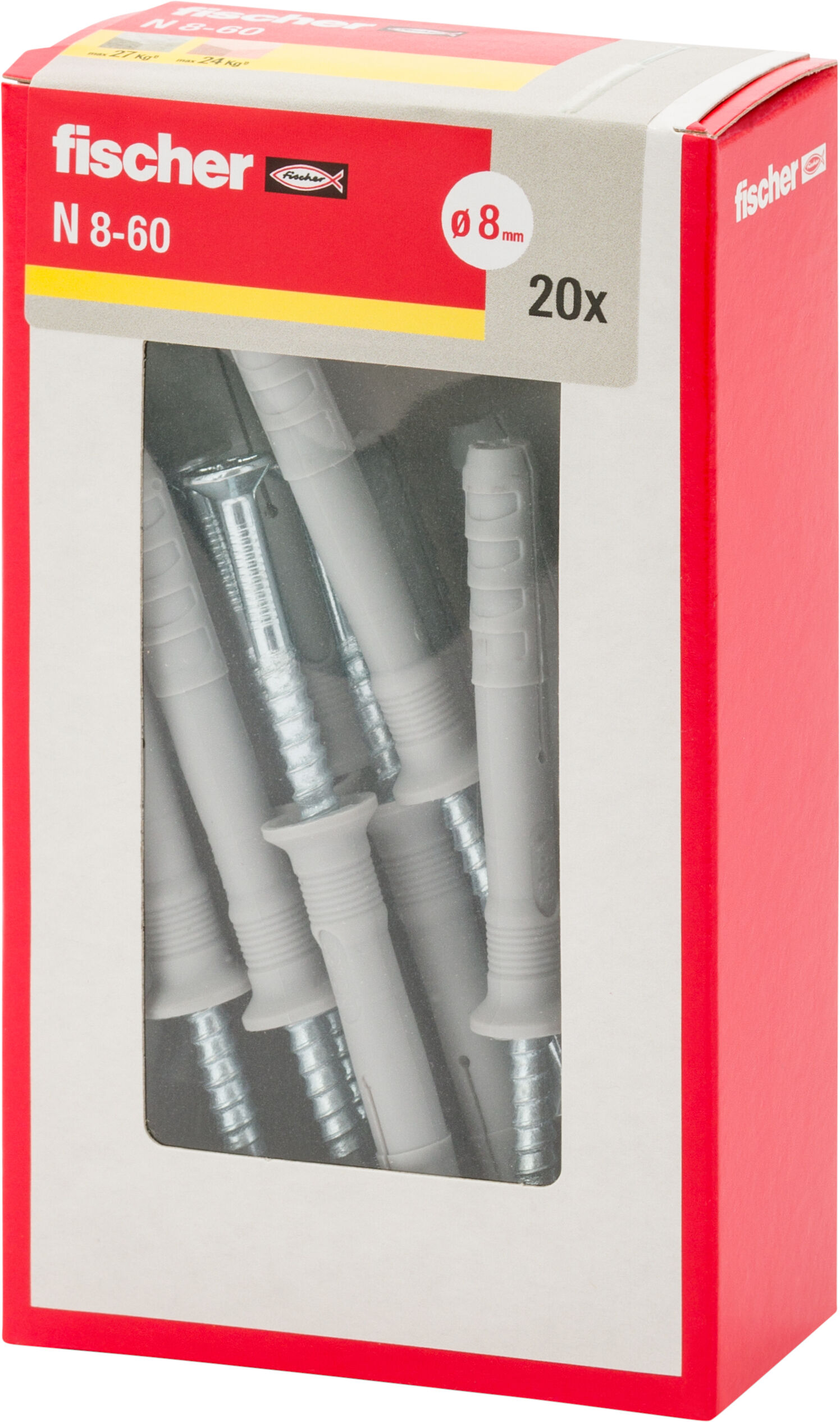 Confezione: "N 8x60 Y"