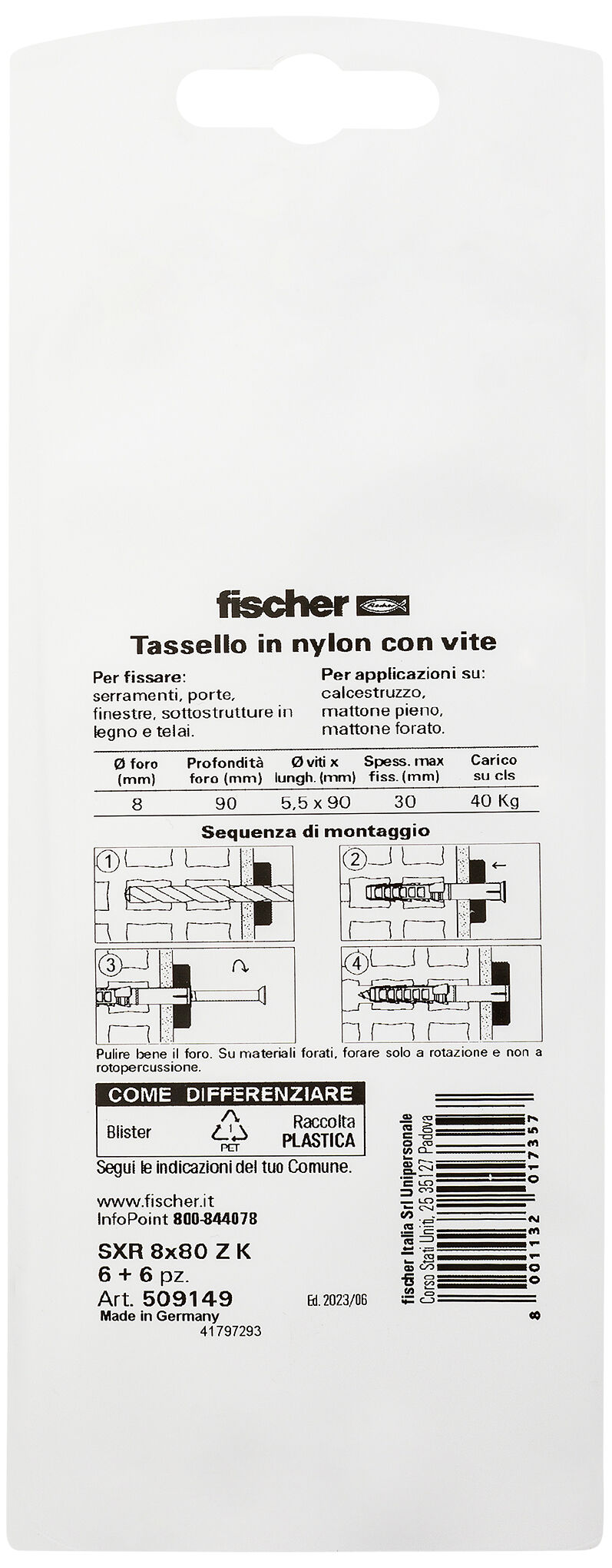 Confezione: "SXR 8X80 Z K"