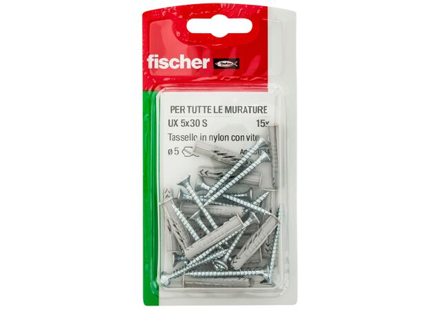 Confezione 500 Tasselli TX6 Nylon 6x30 Con Omaggio - ETELEC