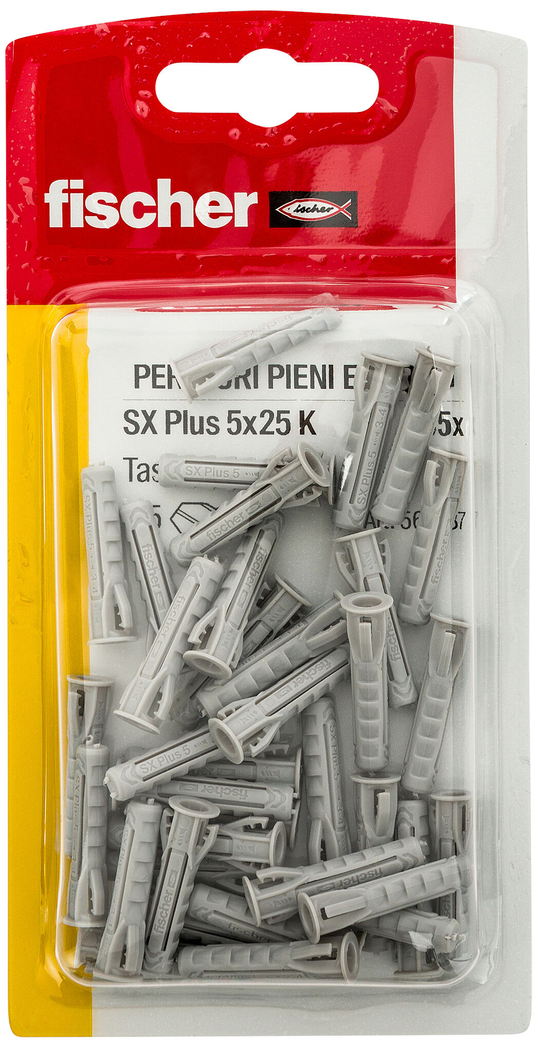 Confezione: "SX Plus 5x25 Tassello in Blister"