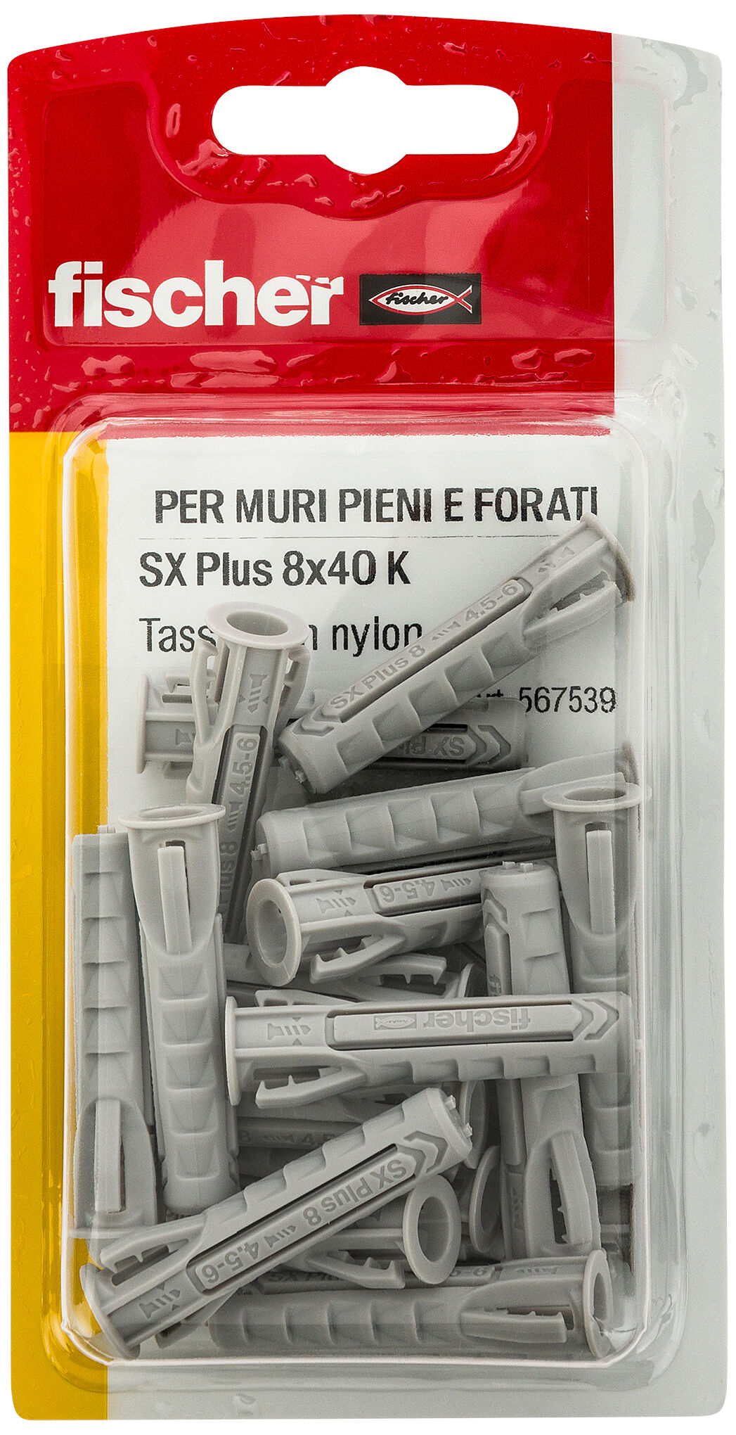 Confezione: "SX Plus 8x40 Tassello in Blister"