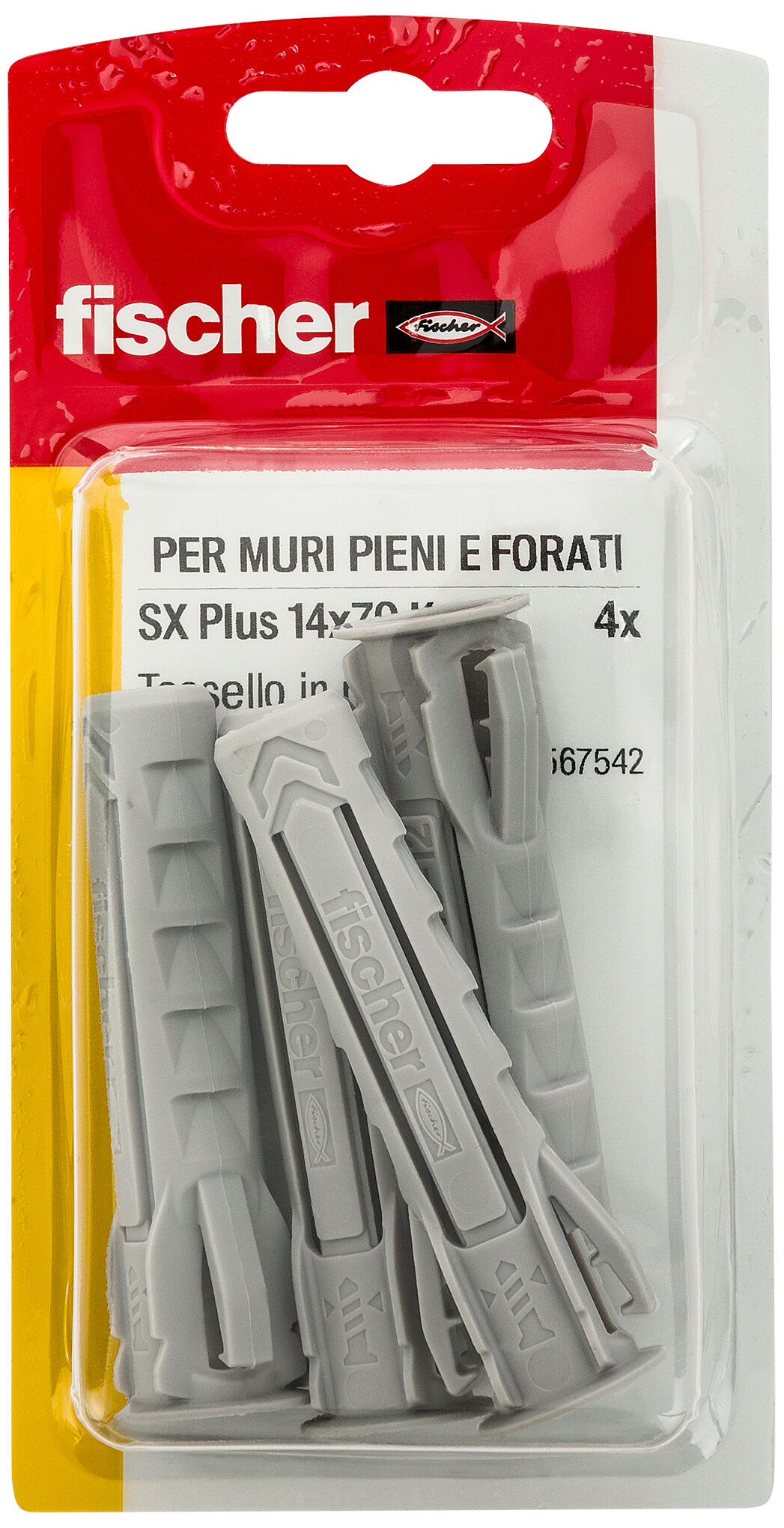 Confezione: "SX Plus 14x70 Tassello in Blister"