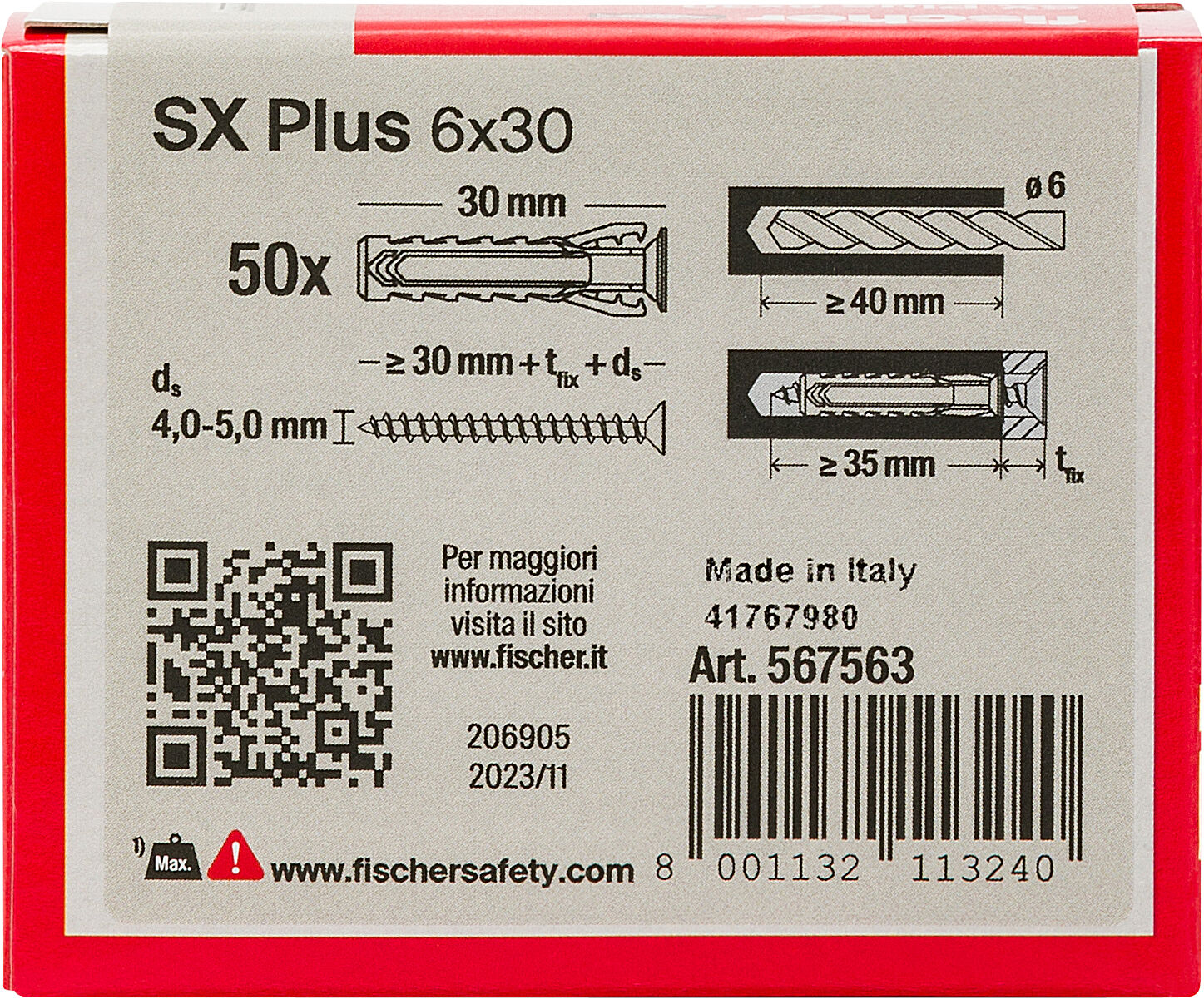 Confezione: "SX Plus 6x30 Hobby"
