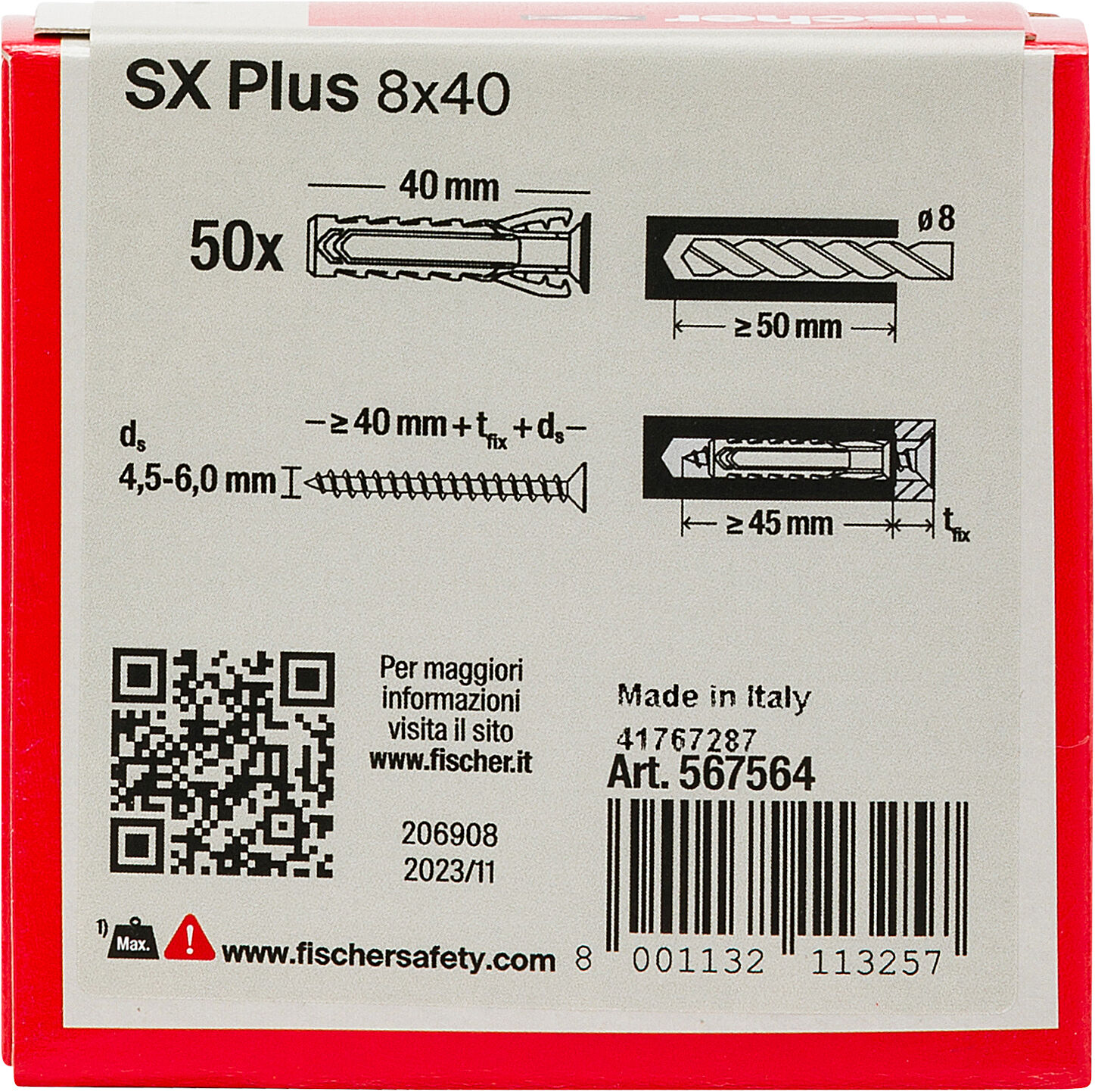 Confezione: "SX Plus 8x40 Hobby"