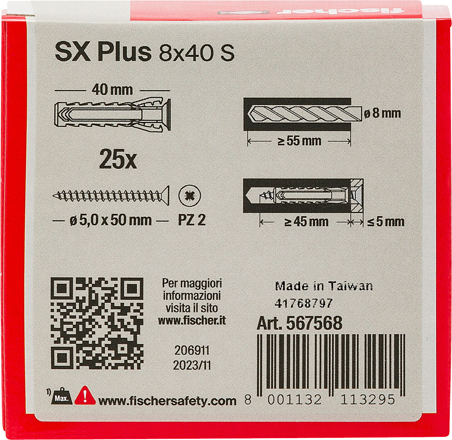 Confezione: "SX Plus 8x40 S Hobby"