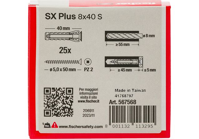 Confezione: "SX Plus 8x40 S Hobby"