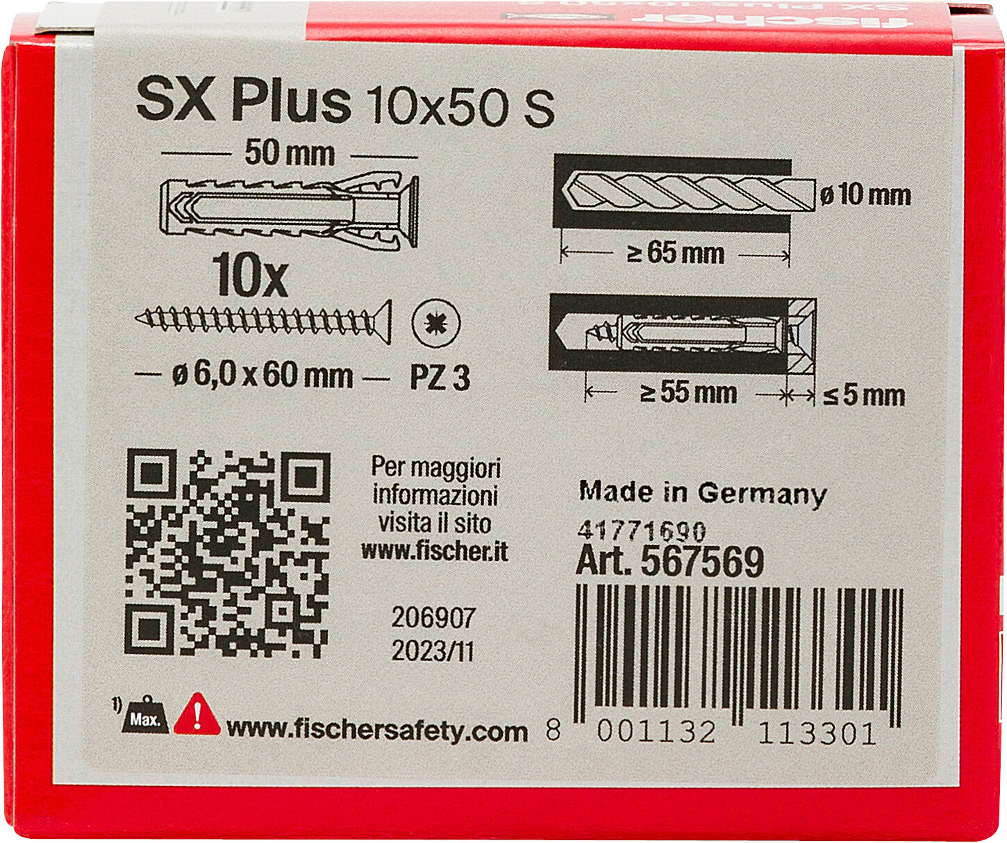Confezione: "SX Plus 10x50 S Hobby"