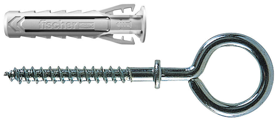 Foto Prodotto: "SX Plus 6 C/3 K Tassello con Occhiolo Chiuso in blister"