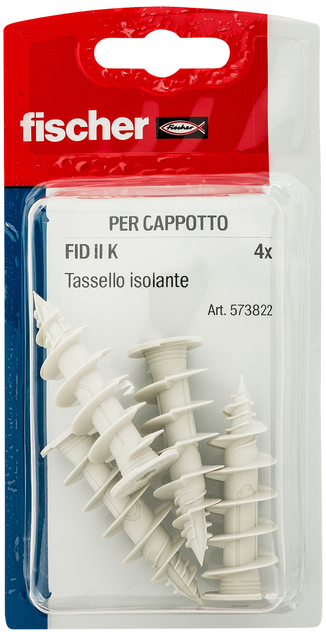Confezione: "Tassello isolante FID II in blister"