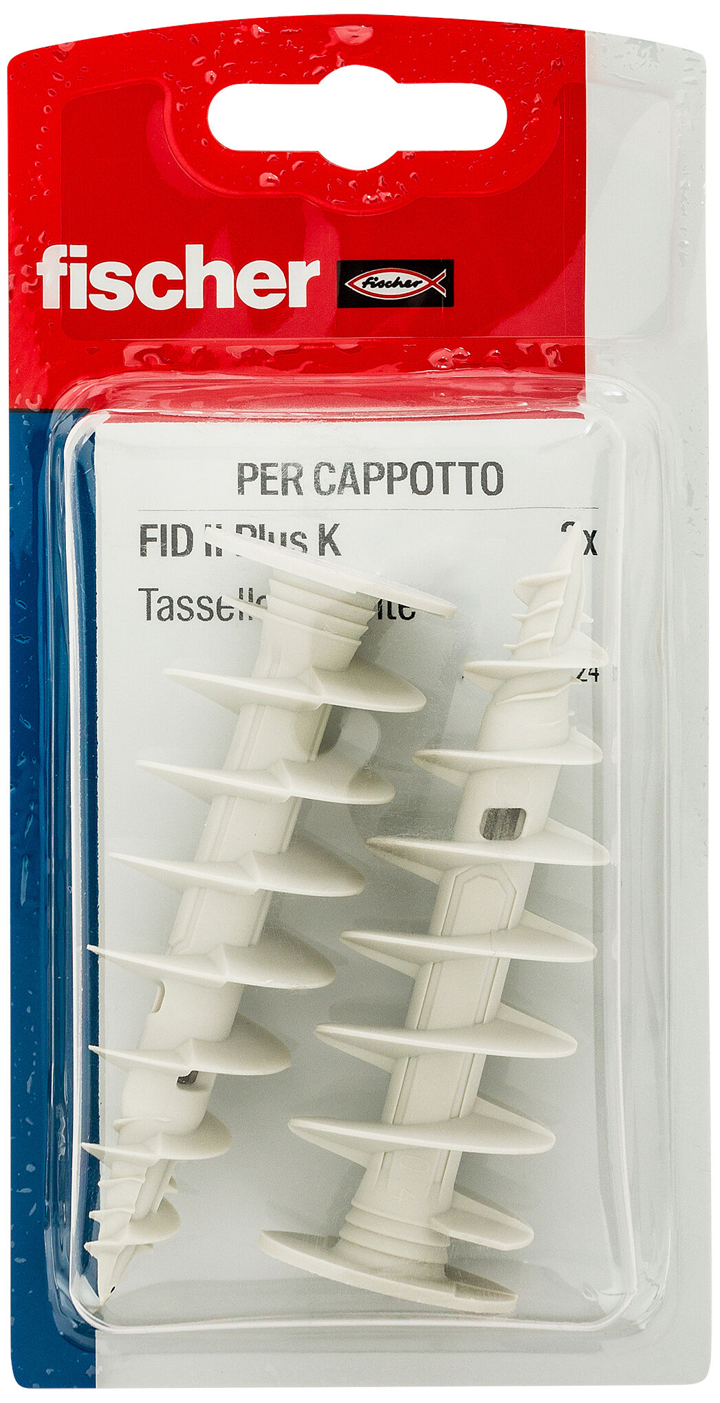 Confezione: "Tassello isolante FID II Plus in blister"