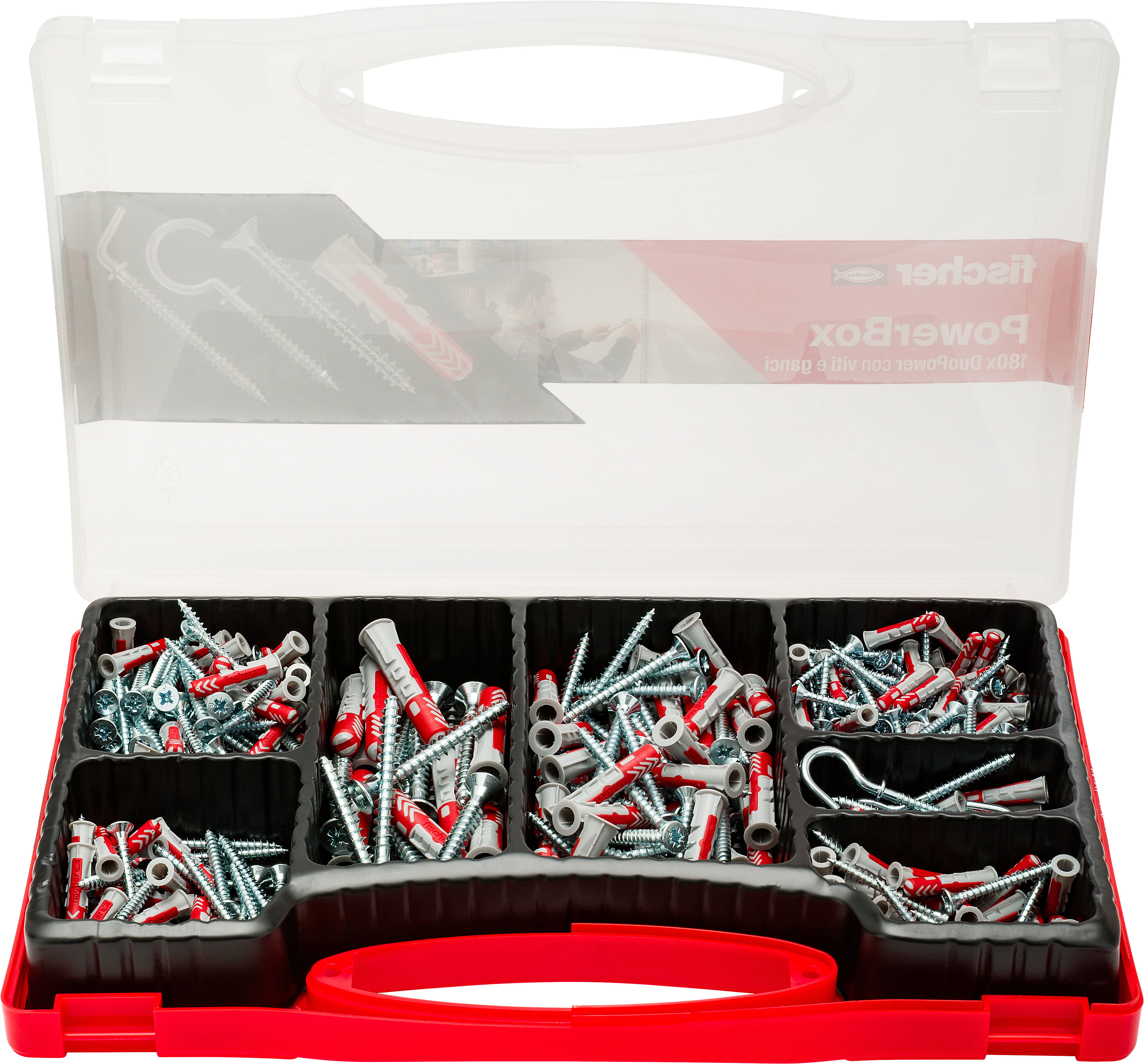 Foto Prodotto: "PowerBox DuoPower con Viti e Ganci"