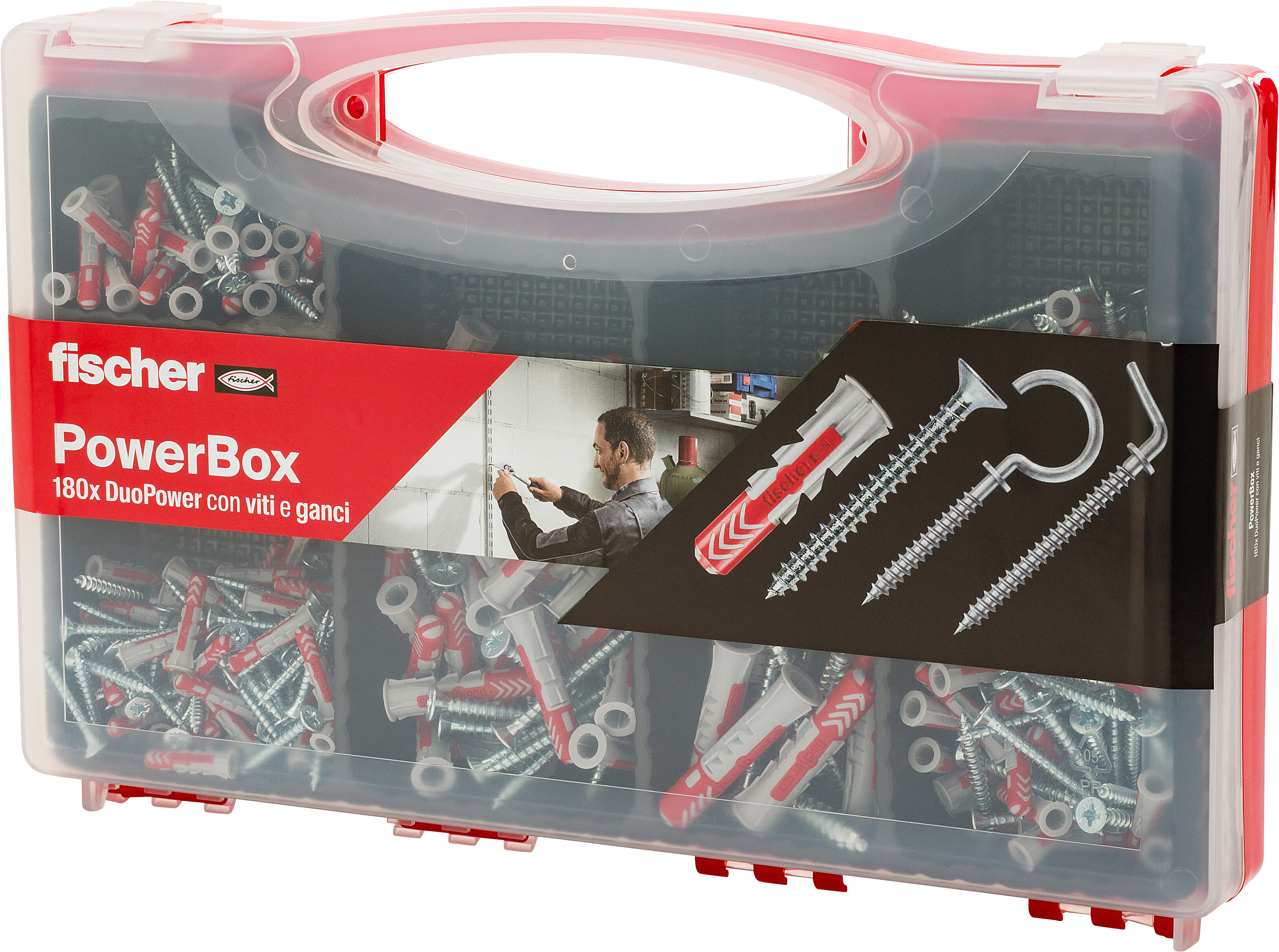 Foto Prodotto: "PowerBox DuoPower con Viti e Ganci"