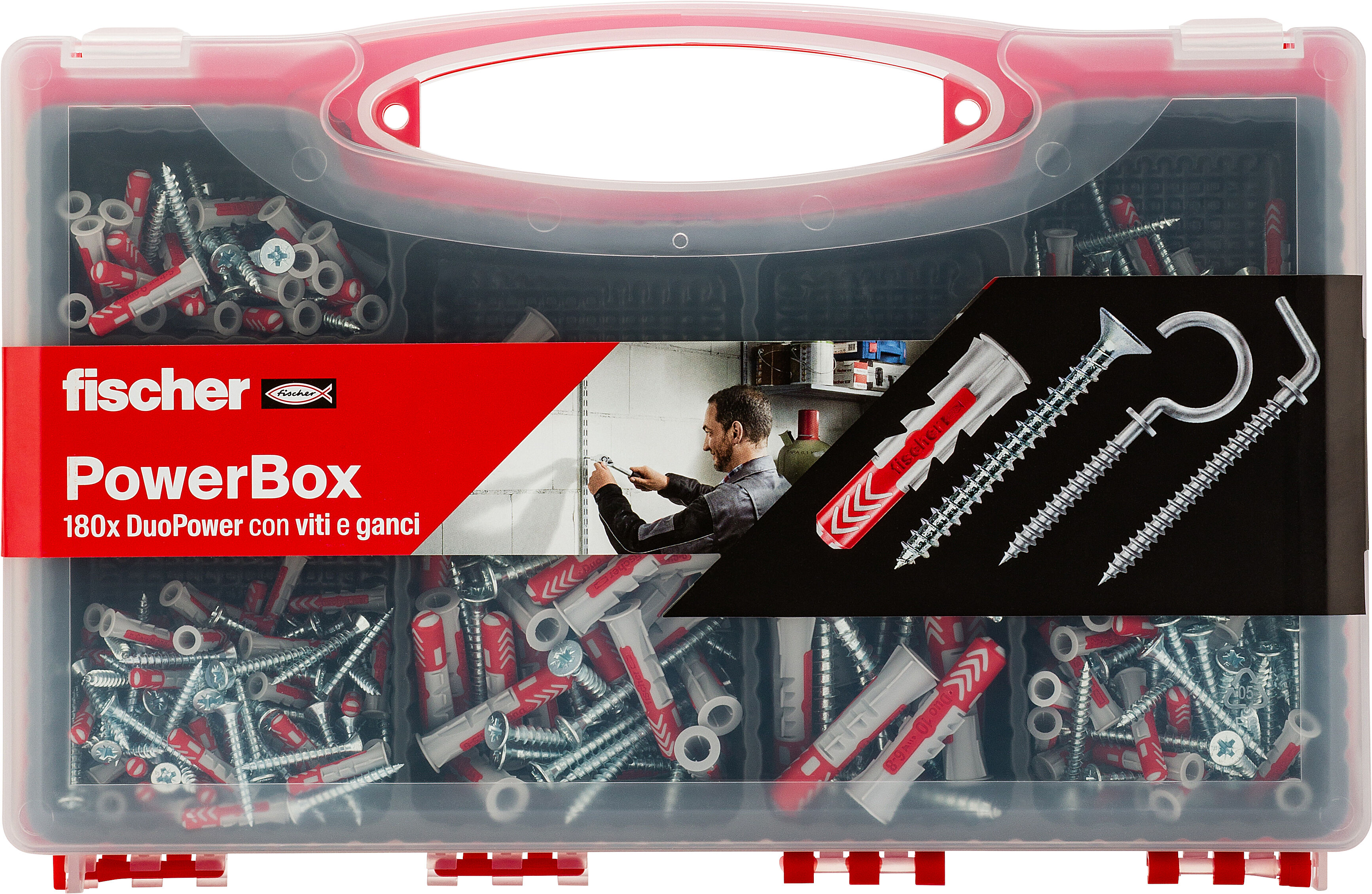 Foto Prodotto: "PowerBox DuoPower con Viti e Ganci"