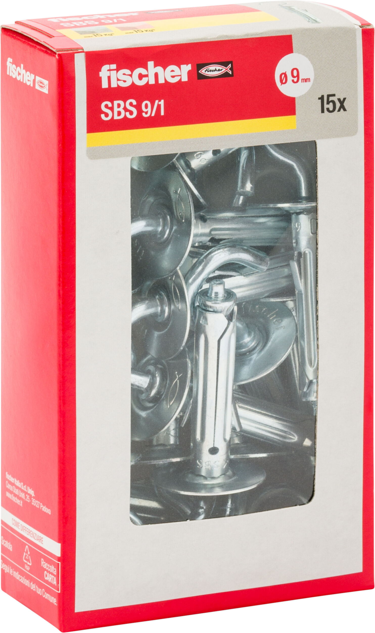 Confezione: "SBS 9/1 Y"