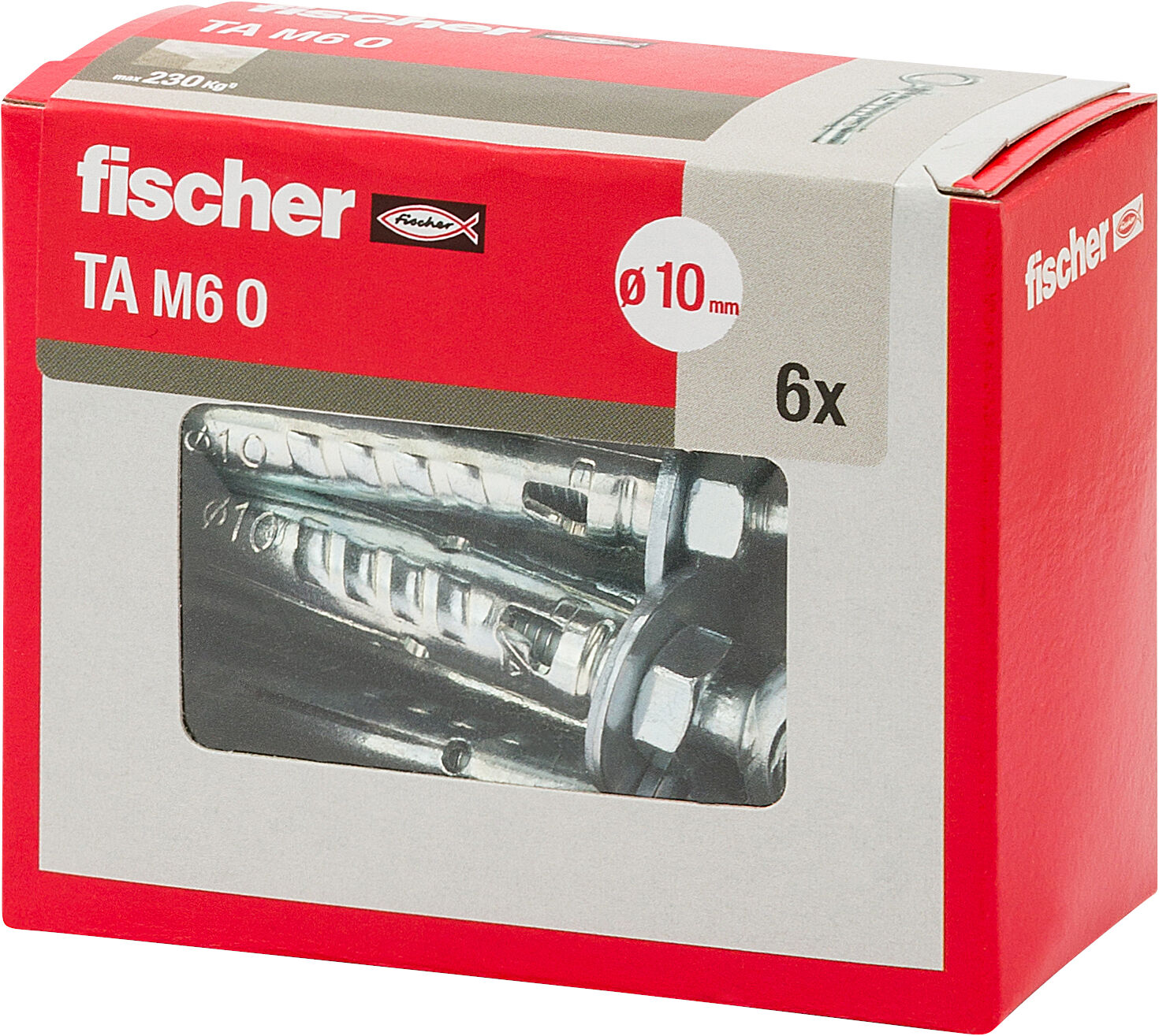 Confezione: "TA M6 O Y Ancorante metallico con occhiolo"