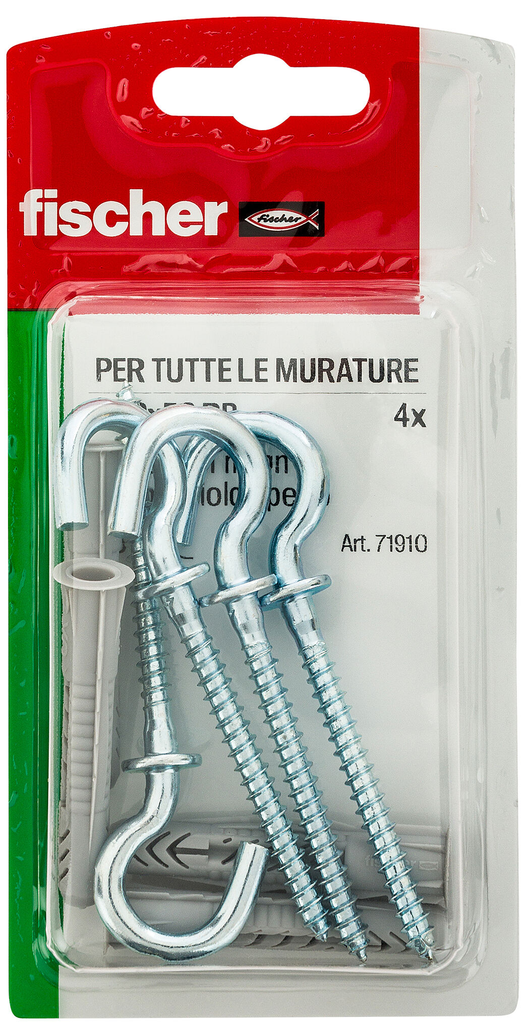 Confezione: "UX 8x50 R tassello in blister"