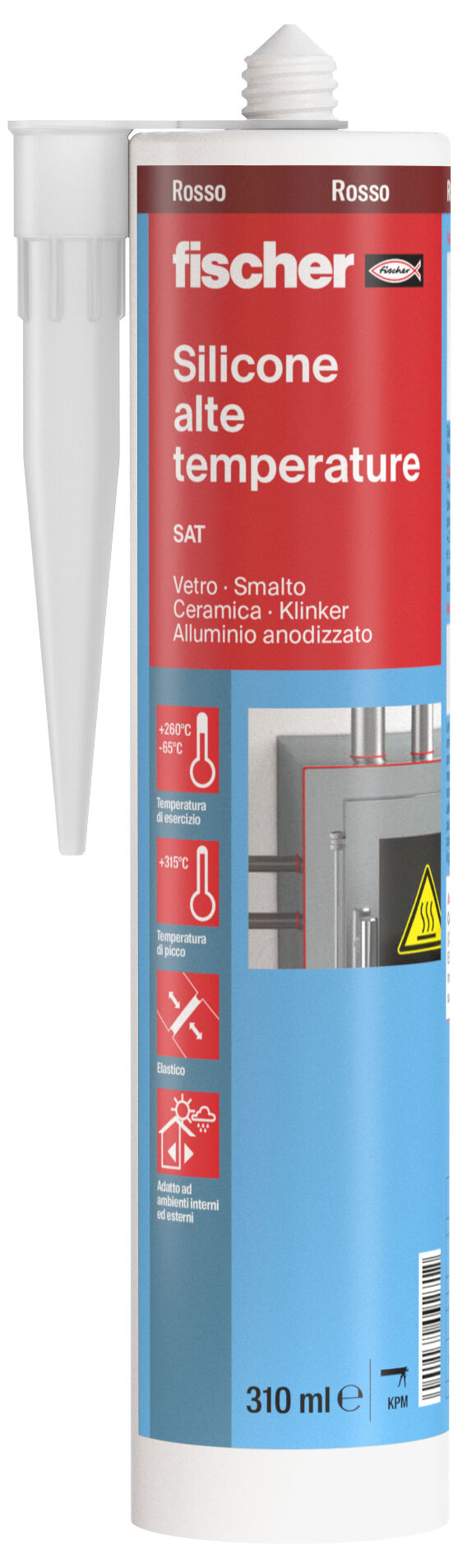 Foto Prodotto: "Silicone alte temperature SAT RO"