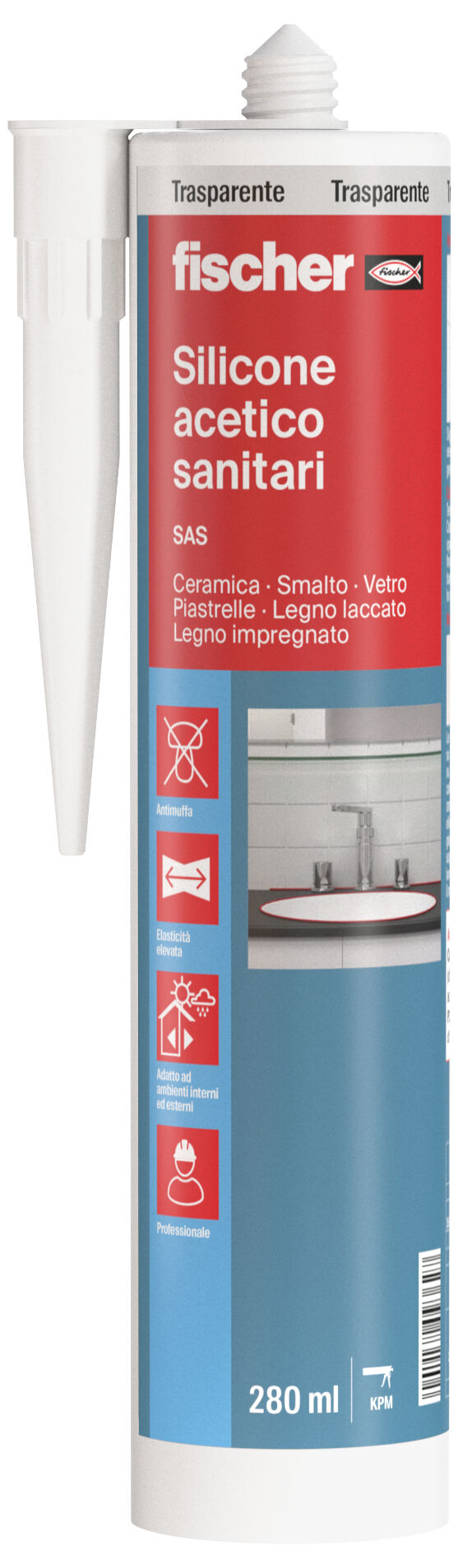 Silicone sanitari acetico SAS
