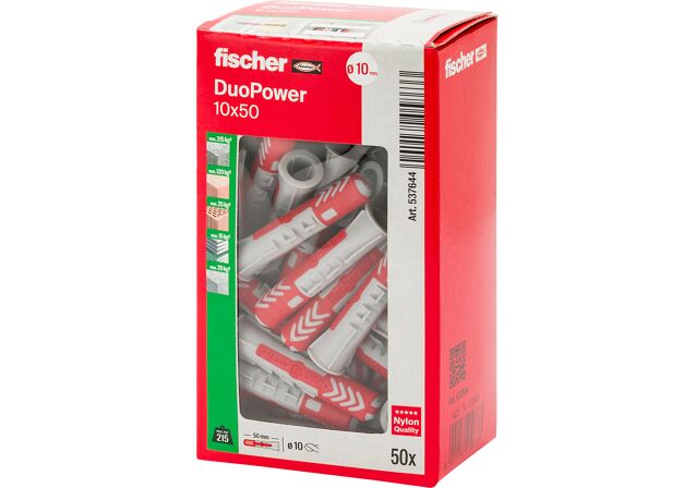 Packaging: "fischer DuoPower 14 x 70"