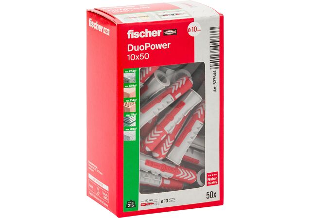 Packaging: "fischer DuoPower 14 x 70"